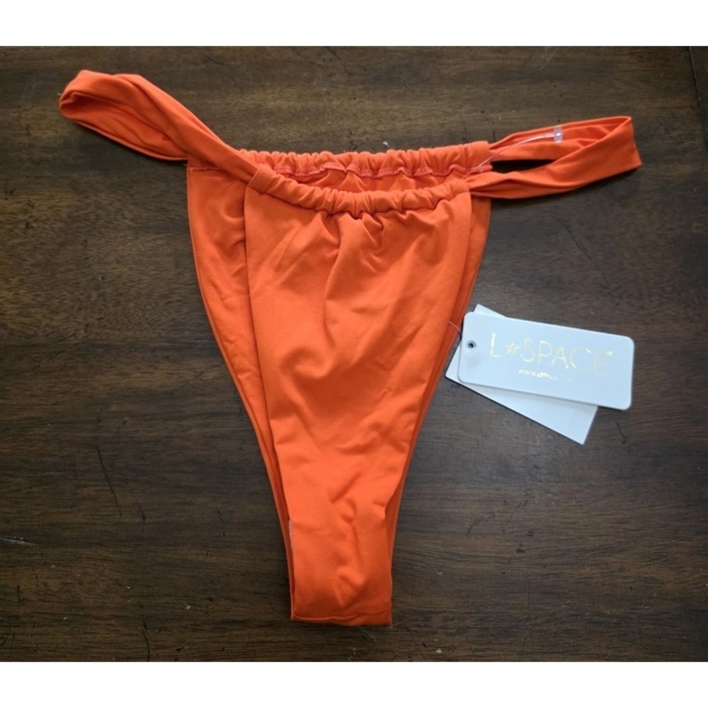 l*space Orange High-Cut Bikini Bottom